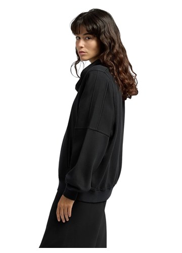 Replay CRNI SWEATSHIRT S VISOKIM OVRATNIKOM - 4 Replay CRNI SWEATSHIRT S VISOKIM OVRATNIKOM - 4