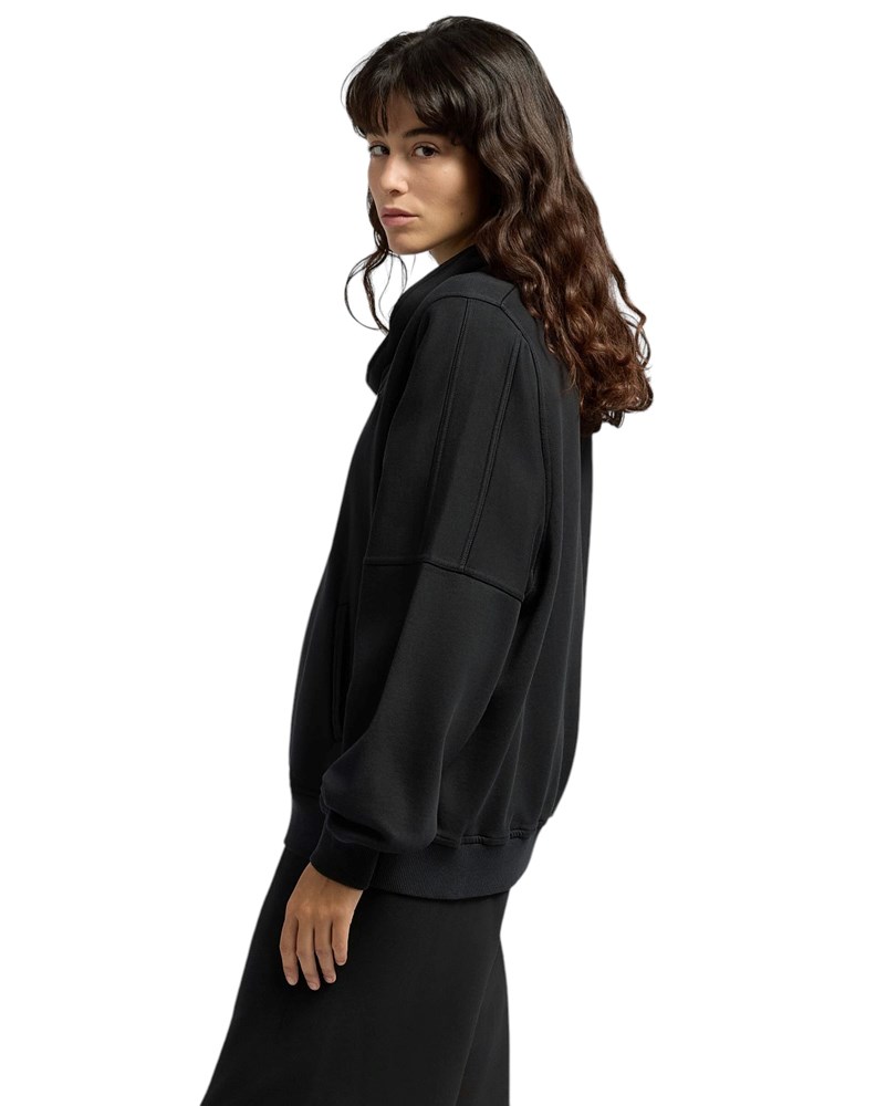 Replay CRNI SWEATSHIRT S VISOKIM OVRATNIKOM - 4