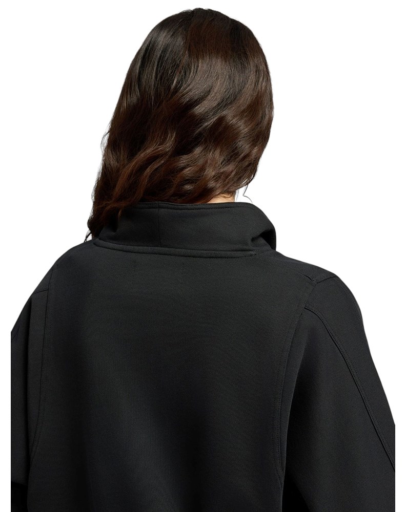 Replay CRNI SWEATSHIRT S VISOKIM OVRATNIKOM - 7