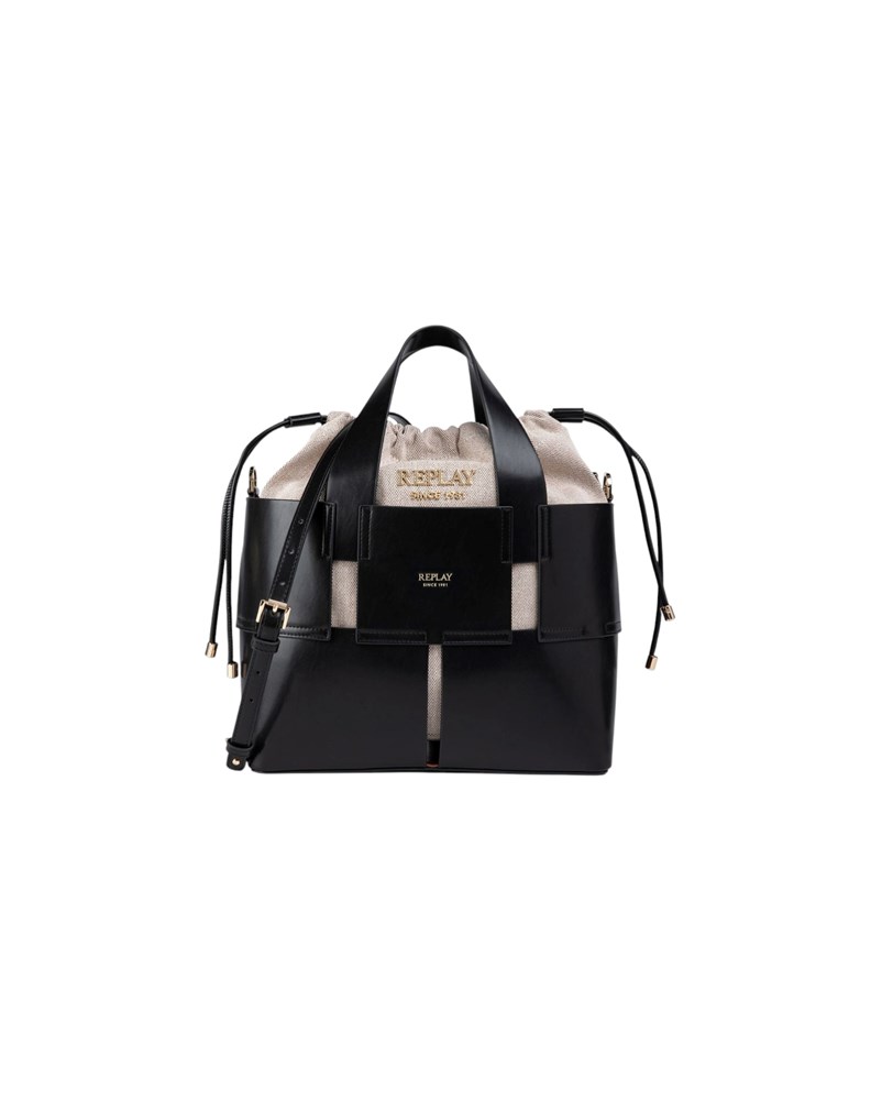 Replay CROSSBODY TORBA S DODATNOM PLATNENOM TORBICOM - 1