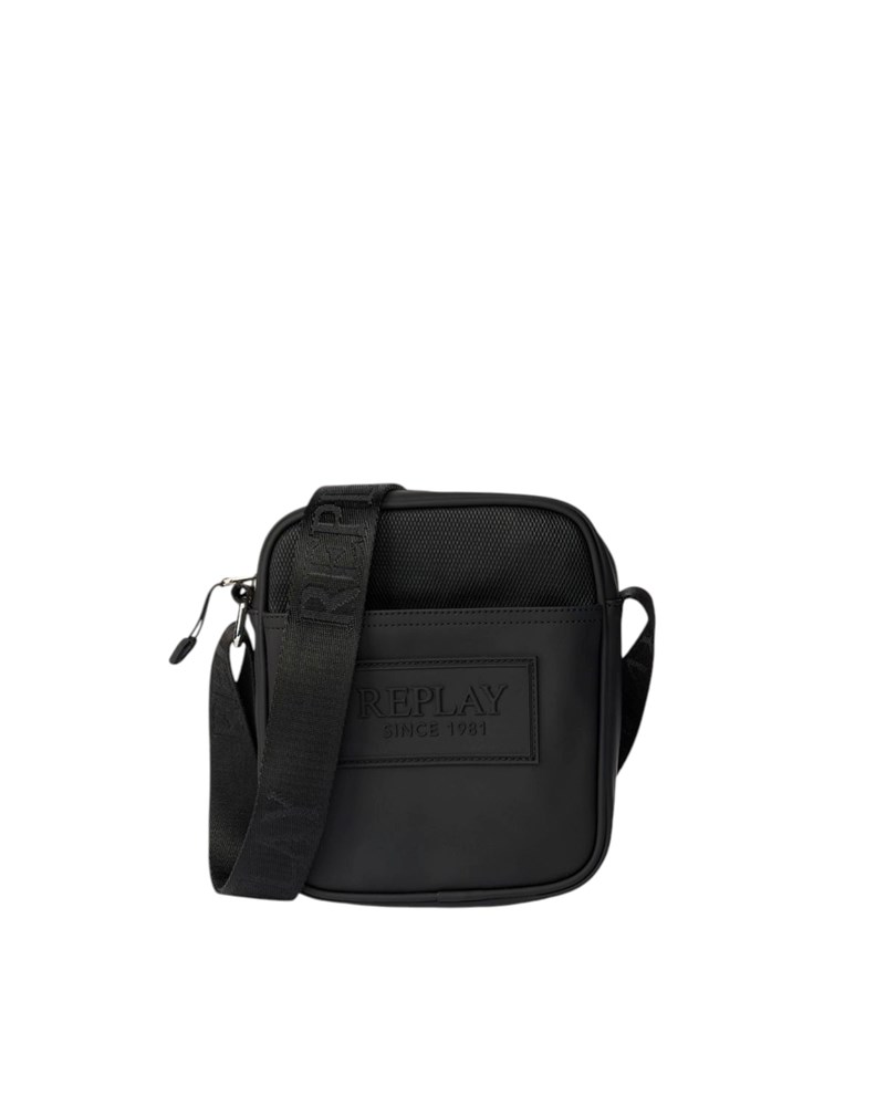 Replay CROSSBODY TORBA S GUMIRANIM LOGOTIPOM - 1