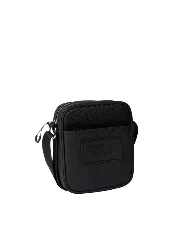 Replay CROSSBODY TORBA S GUMIRANIM LOGOTIPOM - 3