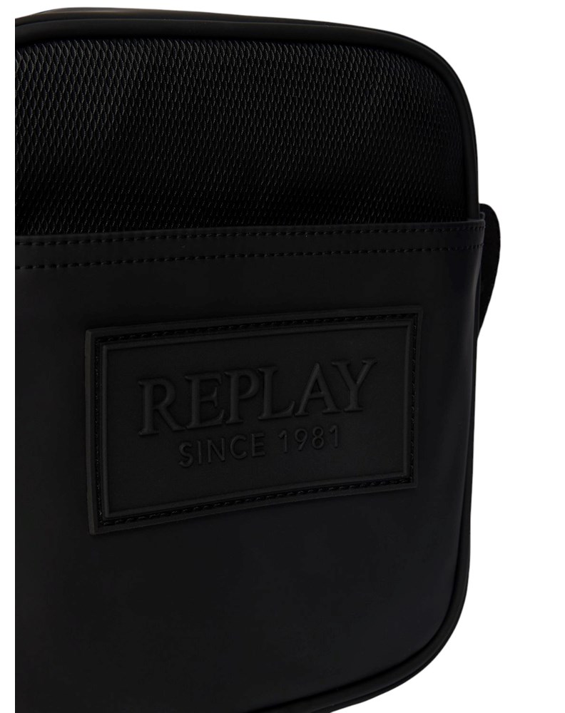 Replay CROSSBODY TORBA S GUMIRANIM LOGOTIPOM - 5