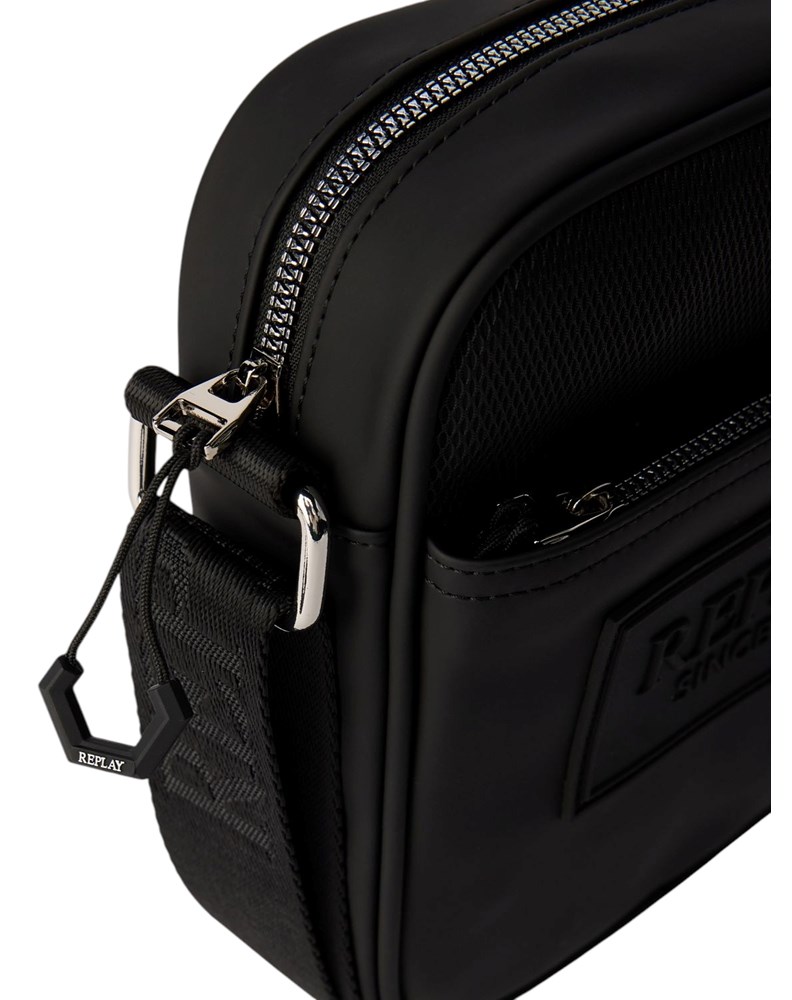 Replay CROSSBODY TORBA S GUMIRANIM LOGOTIPOM - 6