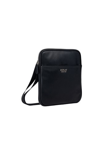 Replay CROSSBODY TORBICA SA SREBRNIM LOGOTIPOM - 3