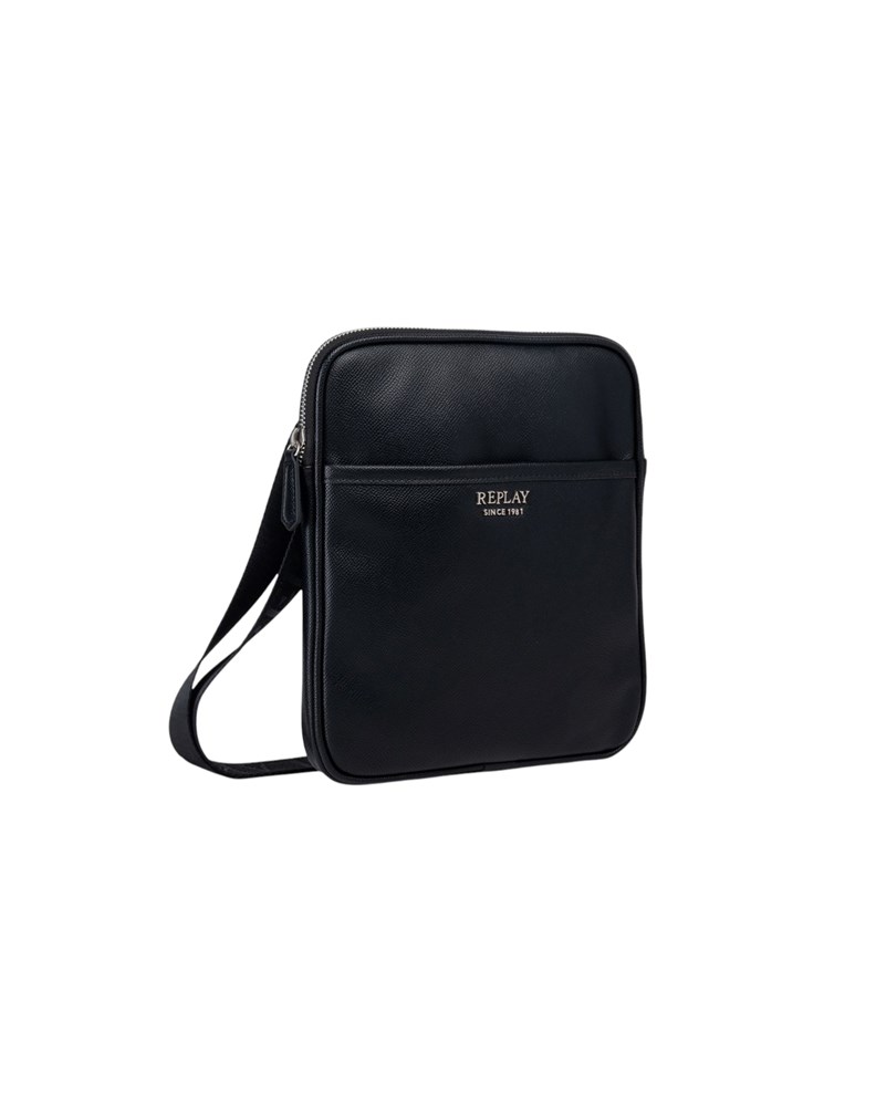Replay CROSSBODY TORBICA SA SREBRNIM LOGOTIPOM - 3