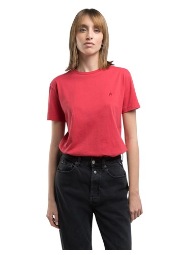 Replay CRVENA MAJICA REGULARNOG KROJA S IZVEZENIM SLOVOM R - 2