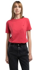 CRVENA MAJICA REGULARNOG KROJA S IZVEZENIM SLOVOM R - 2