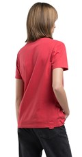 CRVENA MAJICA REGULARNOG KROJA S IZVEZENIM SLOVOM R - 3