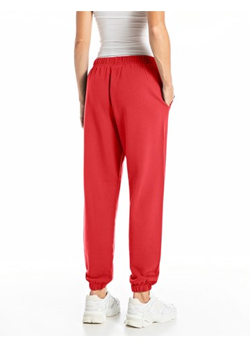 Replay CRVENE HLAČE OD PAMUKA S IZVEZENIM R - 2