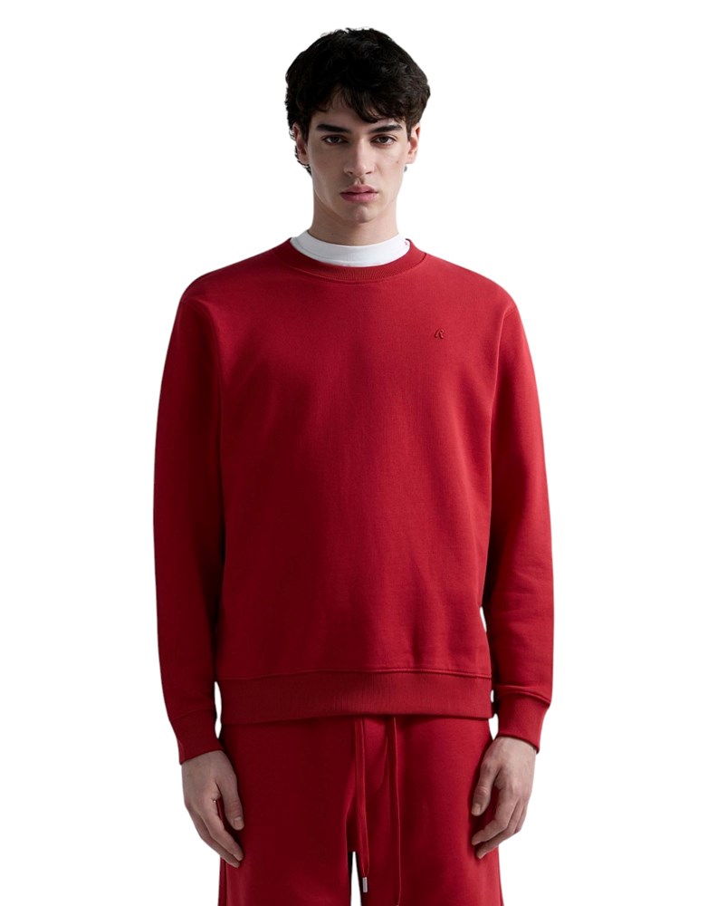 Replay CRVENI SWEATSHIRT OD FROTIRA S IZVEZENIM SLOVOM R - 2