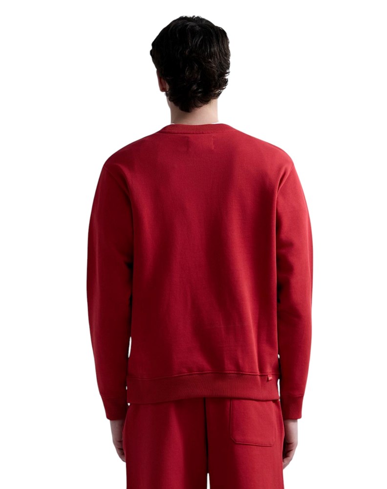 Replay CRVENI SWEATSHIRT OD FROTIRA S IZVEZENIM SLOVOM R - 3