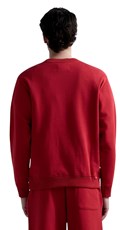 CRVENI SWEATSHIRT OD FROTIRA S IZVEZENIM SLOVOM R - 3