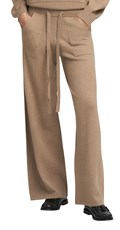 SMEĐE REGULAR-FIT PLETENE HLAČE - 2