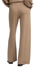 SMEĐE REGULAR-FIT PLETENE HLAČE - 3