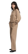 SMEĐE REGULAR-FIT PLETENE HLAČE - 4