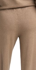 SMEĐE REGULAR-FIT PLETENE HLAČE - 6