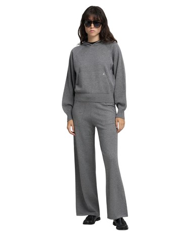 Replay tamno sive regular-fit pletene hače