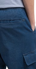 DENIM CARGO ŠIROKE JEANS HLAČE - 5