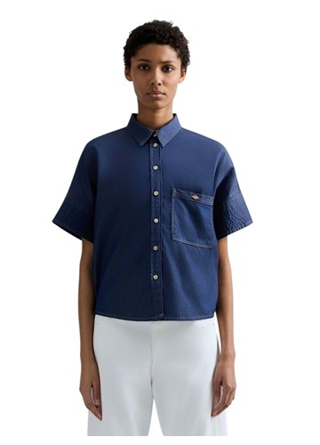 Replay DENIM KOŠULJA KRATKIH RUKAVA S DŽEPOM NA PRSIMA - 2