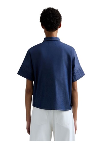 Replay DENIM KOŠULJA KRATKIH RUKAVA S DŽEPOM NA PRSIMA - 3