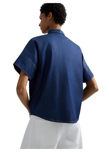 Replay DENIM KOŠULJA KRATKIH RUKAVA S DŽEPOM NA PRSIMA - 7