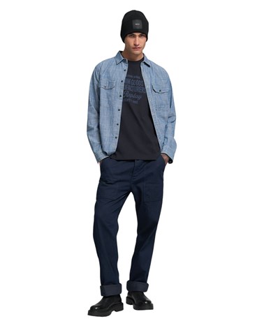 Replay denim košulja od chambreya