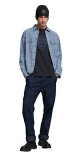 DENIM KOŠULJA OD CHAMBREYA - 1