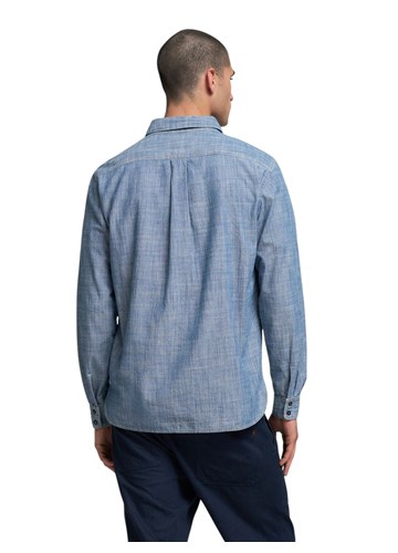 Replay DENIM KOŠULJA OD CHAMBREYA - 3