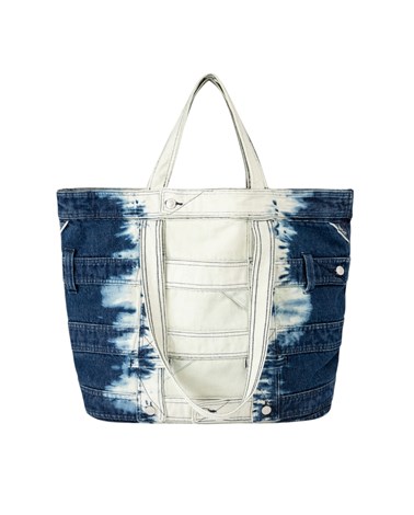 Replay denim shopper torba s ispranim efektom