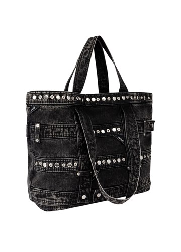 Replay DENIM SHOPPER TORBA S UKRASNIM NITNAMA  - 2