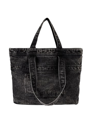 Replay DENIM SHOPPER TORBA S UKRASNIM NITNAMA  - 3