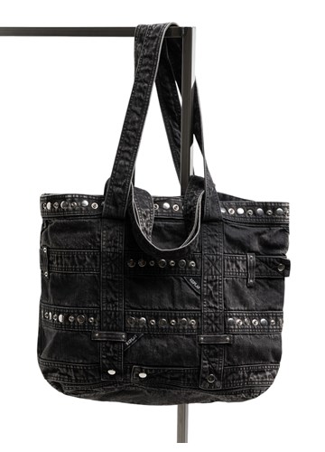 Replay DENIM SHOPPER TORBA S UKRASNIM NITNAMA  - 4