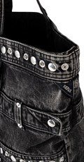 DENIM SHOPPER TORBA S UKRASNIM NITNAMA  - 5