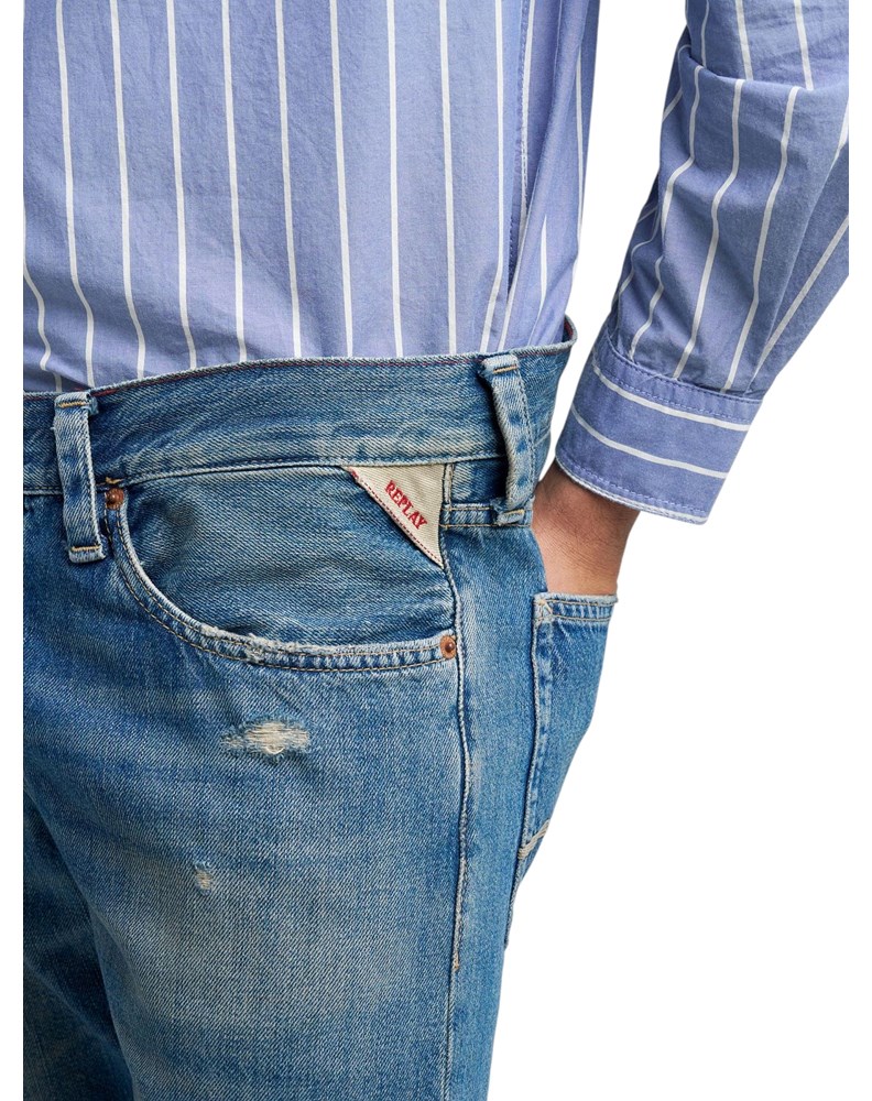 Replay DERYCK REGULAR FIT JEANS M1039R 814 96R - 7