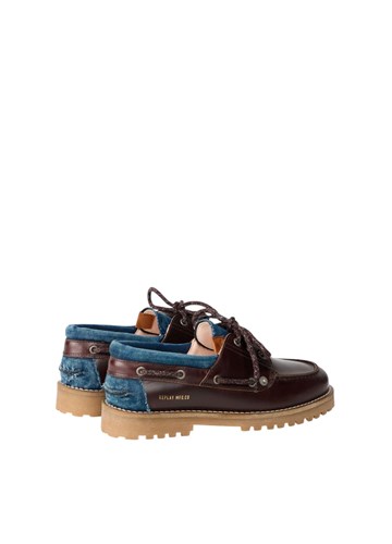 Replay DESERT W HISTORY ŽENSKE MOKASINE OD KOŽE I DENIMA - 3