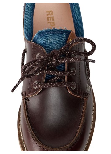 Replay DESERT W HISTORY ŽENSKE MOKASINE OD KOŽE I DENIMA - 5