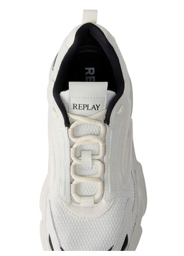 Replay DESTINY 2.0 SHEER BIJELE TENISICE NA VEZANJE - 5