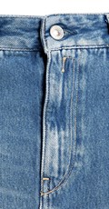 DUGA DENIM SUKNJA S PROREZIMA - 5