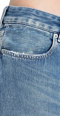 DUGA DENIM SUKNJA S PROREZIMA - 7