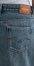 DUGA DENIM SUKNJA S PROREZIMA - 6