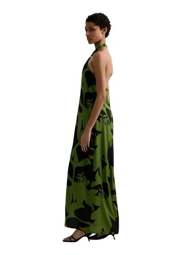 Replay DUGA ZELENA HALJINA S VELIKIM CVJETNIM PRINTOM - 3