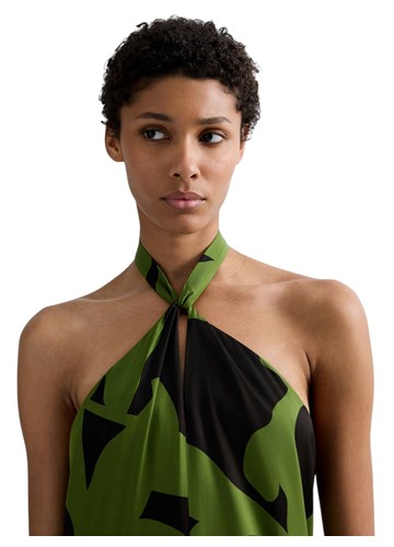 Replay DUGA ZELENA HALJINA S VELIKIM CVJETNIM PRINTOM - 5