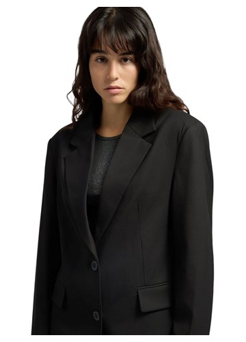 Replay DUGI CRNI SAKO OD MJEŠAVINE MATERIJALA - 5 Replay DUGI CRNI SAKO OD MJEŠAVINE MATERIJALA - 5