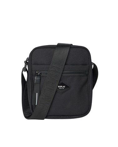 Replay četvrtasta crossbody torbica s podesivim remenom