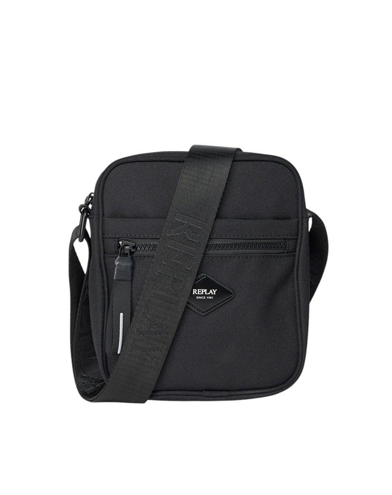 Replay ČETVRTASTA CROSSBODY TORBICA S PODESIVIM REMENOM - 1
