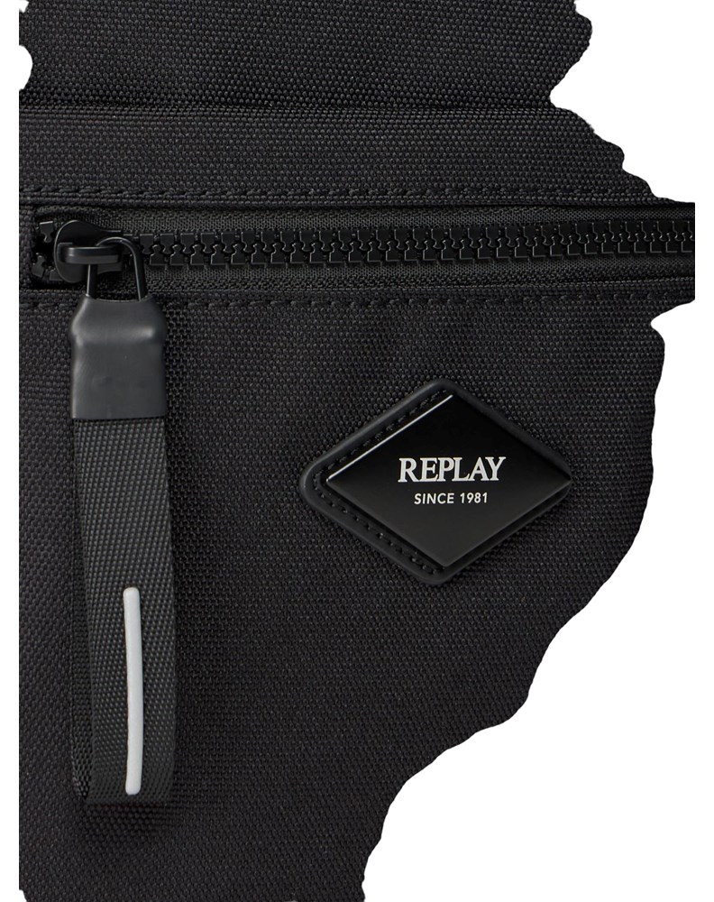 Replay ČETVRTASTA CROSSBODY TORBICA S PODESIVIM REMENOM - 5