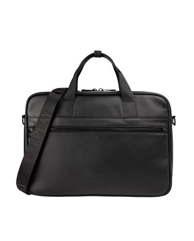 Replay crna torba za laptop od umjetne kože