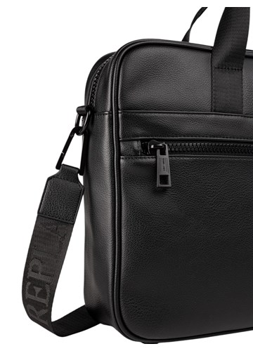 Replay CRNA TORBA ZA LAPTOP OD UMJETNE KOŽE - 4