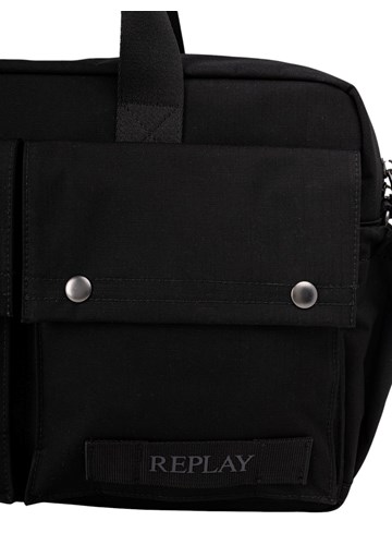 Replay VELIKA RIPSTOP TORBA U CRNOJ BOJI  - 7